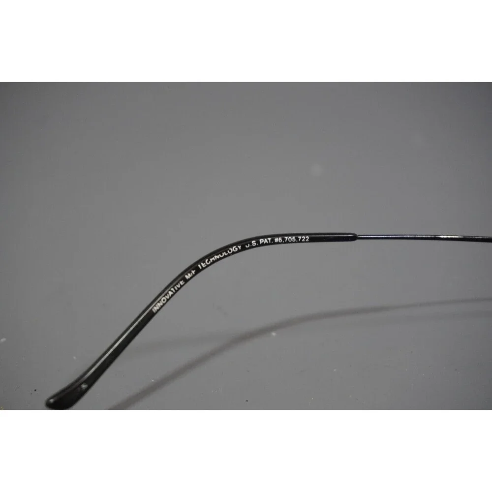 Innovative IMF RA110C Eyeglasses Frames Only Black 49-20-140 Rimless Magnetic
